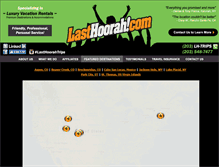 Tablet Screenshot of lasthoorah.com